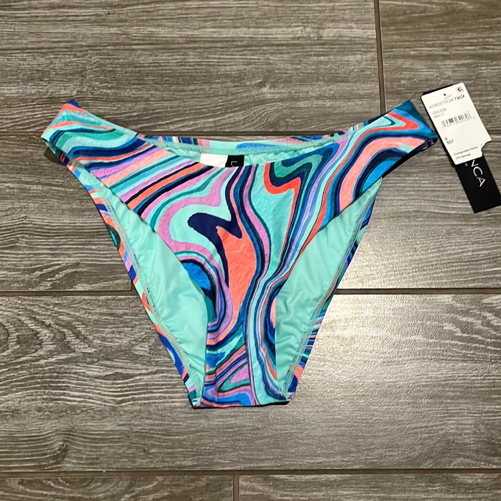 NWT La Blanca size 8 Cheeky Cut Bikini Bottom.